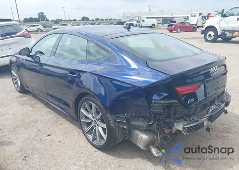 2025 Audi A5 Sportback Premium 45 Tfsi S Line Quattro S Tronic z USA, uszkodzony, nr VIN WAUDACF53SA010101